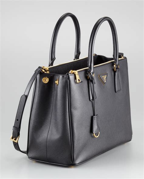 prada saffiano tote black|Prada saffiano black small.